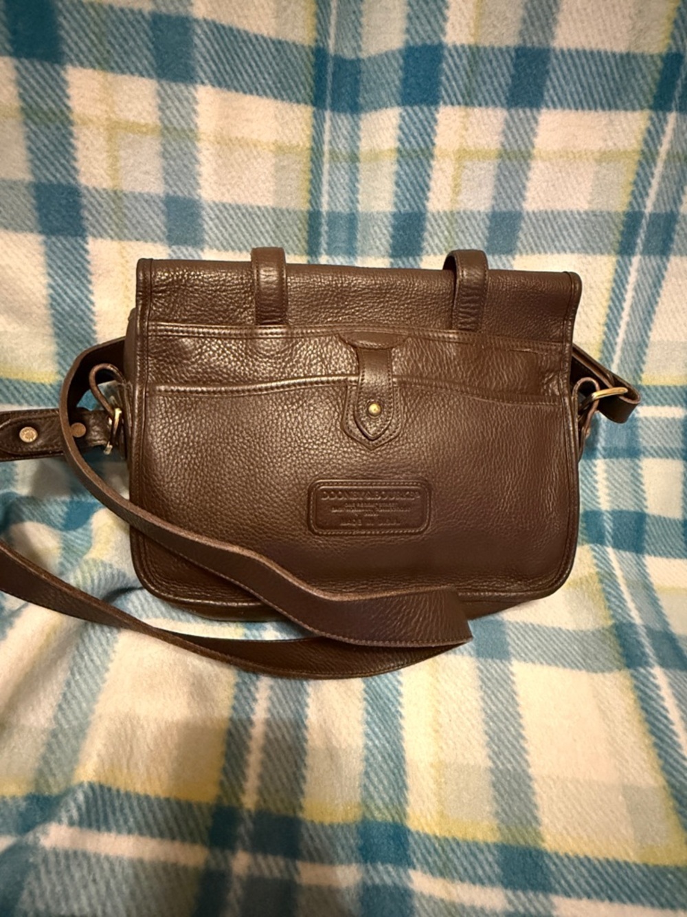 Dooney and Bourke U109 Double Pocket Courier - Picture 2 of 14
